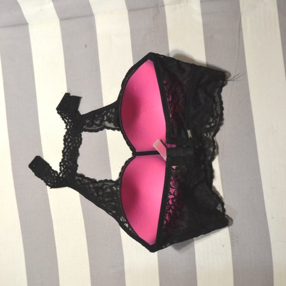 Victoria's Secret PINK Padded Bralette Bra Push UP - Picture 2 of 2
